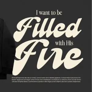 Filled with His Fire